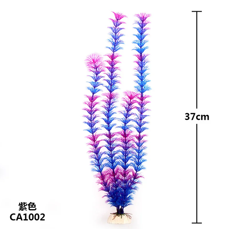 Planta Artificial para Aquário 37 cm com Base Ponderada - Imagem 3