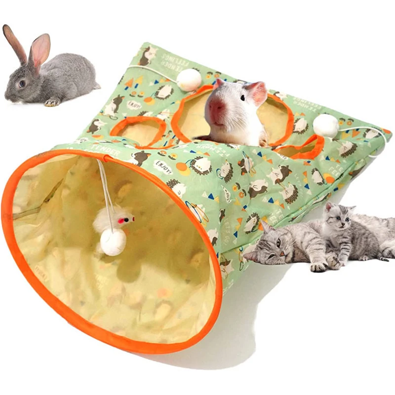 Túnel para Gato Dobrável com Papel Barulhento - Image 2