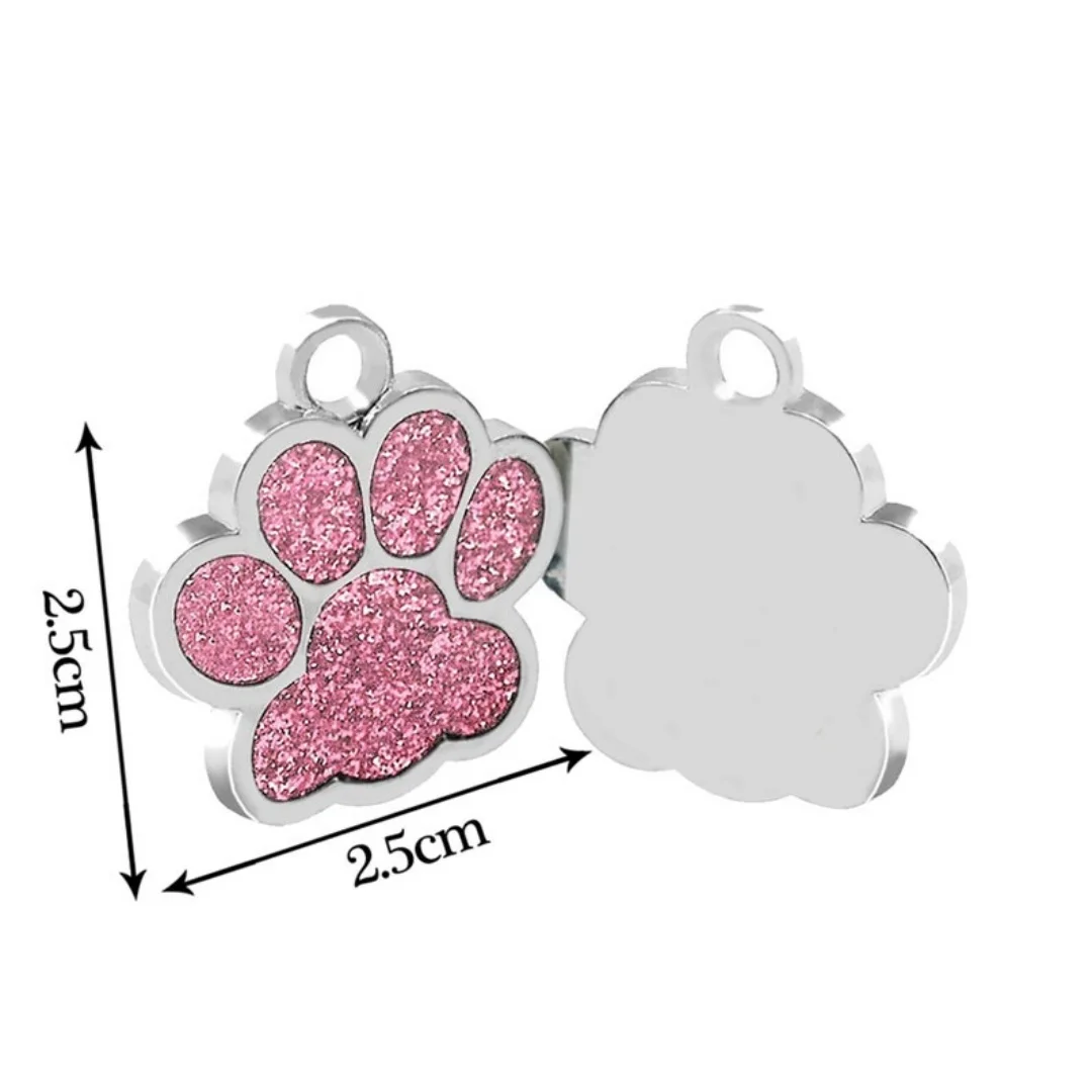 Plaquinha de Identificação para Cães e Gatos com Gravação Personalizada - Imagem 6