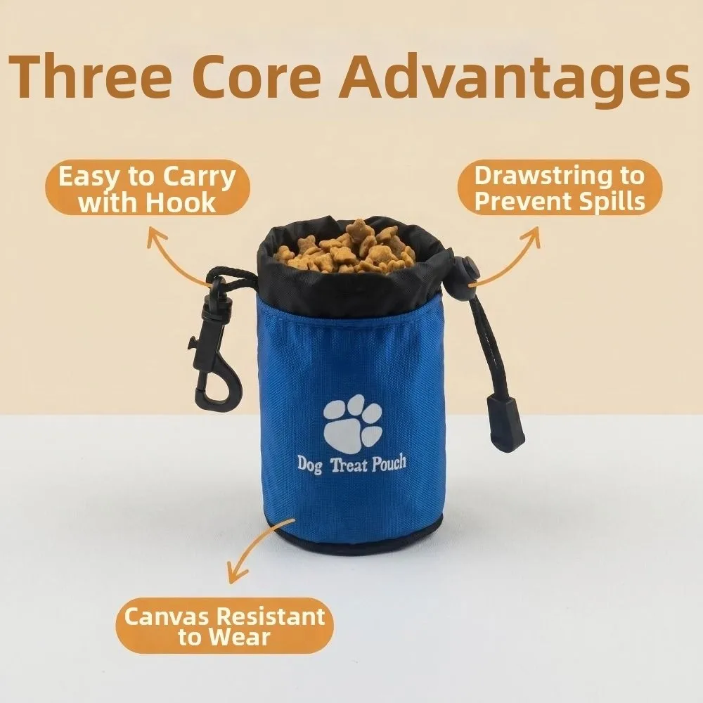 Bolsa de Cintura para Treinamento de Cães 7x10cm com Cordão - Imagem 4