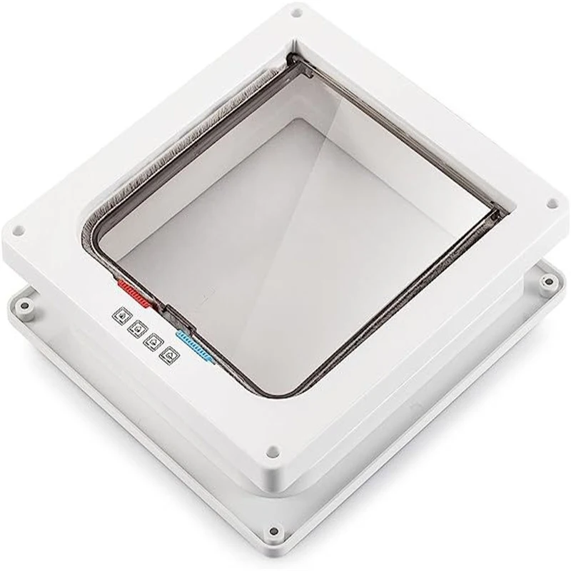 Porta Flap para Cães e Gatos de Plástico ABS com 4 Travas (4 Way Lock) - Imagem 4
