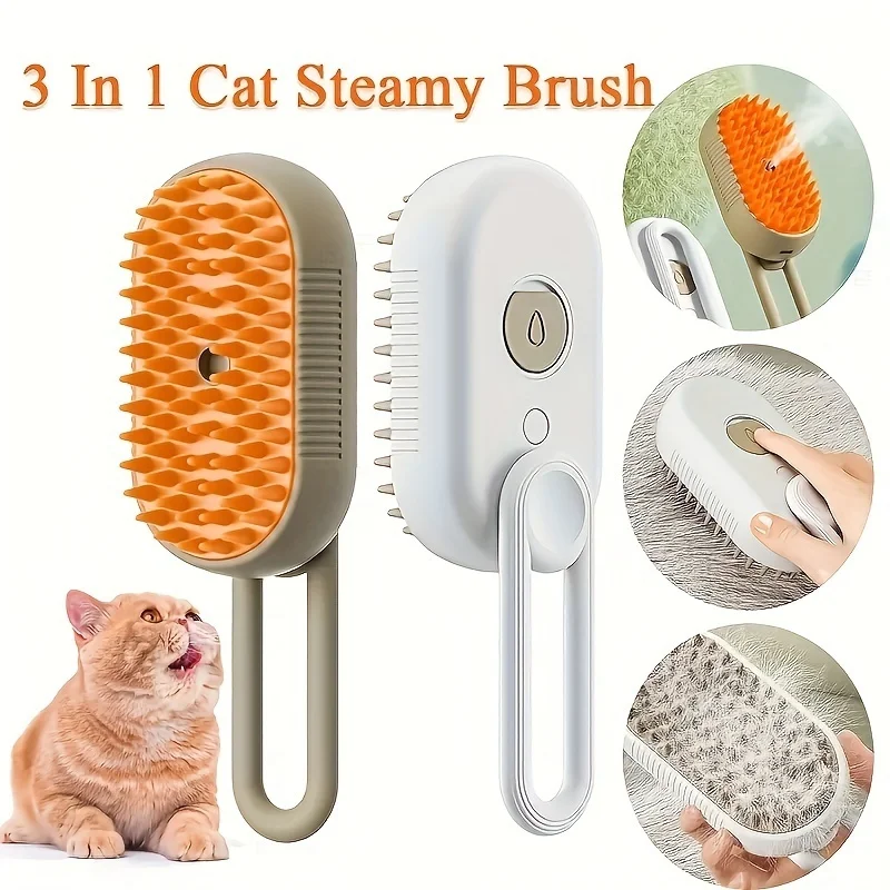 escova a vapor para cães e gatos