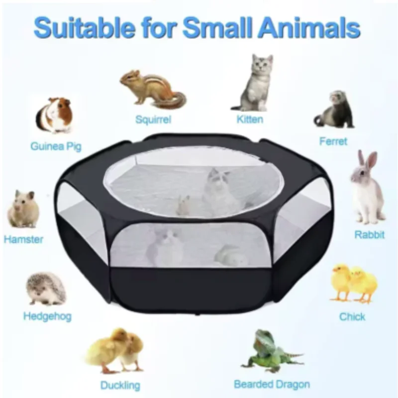 cercado portátil para hamster e coelhos