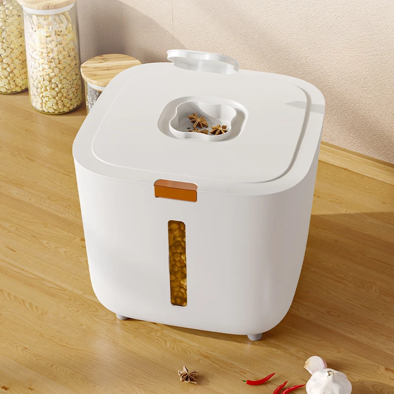 Balde Hermético para Ração de Cães e Gatos, Armazenamento à Prova de Umidade - Imagem 3