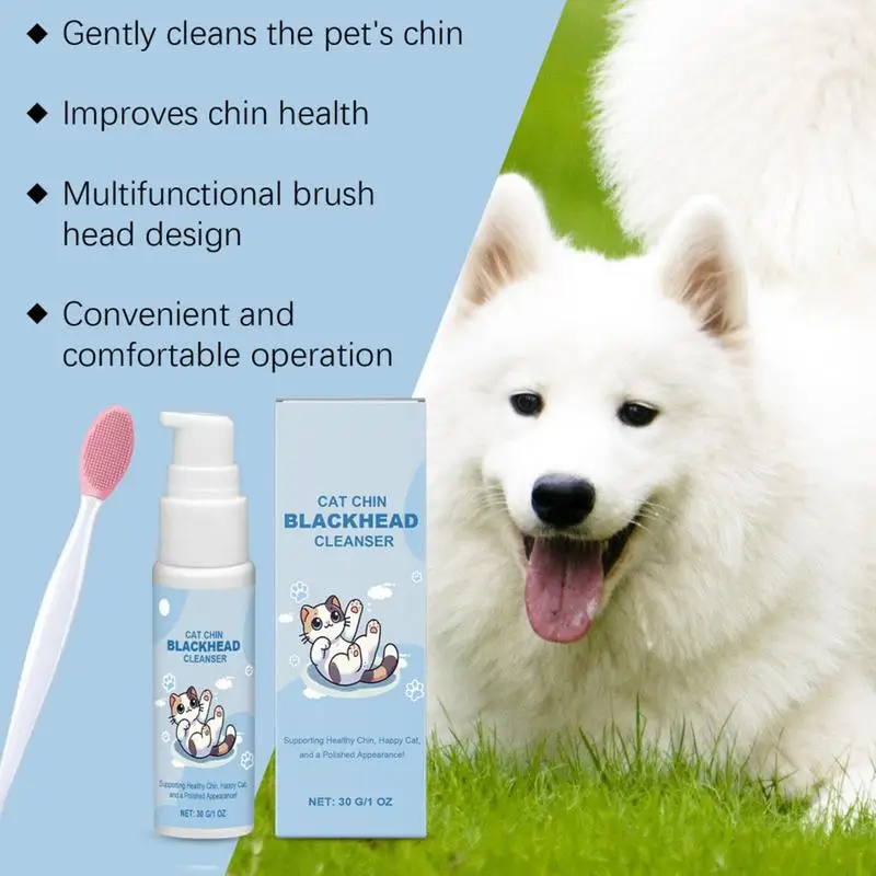 Limpador de Queixo para Gatos 30g com Escova Dupla Face - Imagem 3