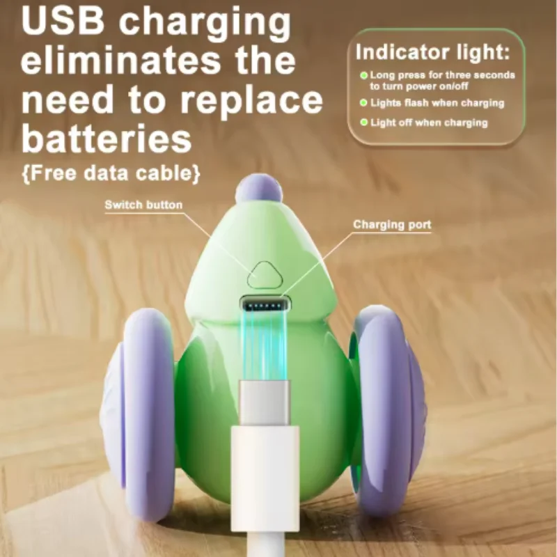 Brinquedo Elétrico para Gatos Recarregável USB com Desvio de Obstáculos - Imagem 5