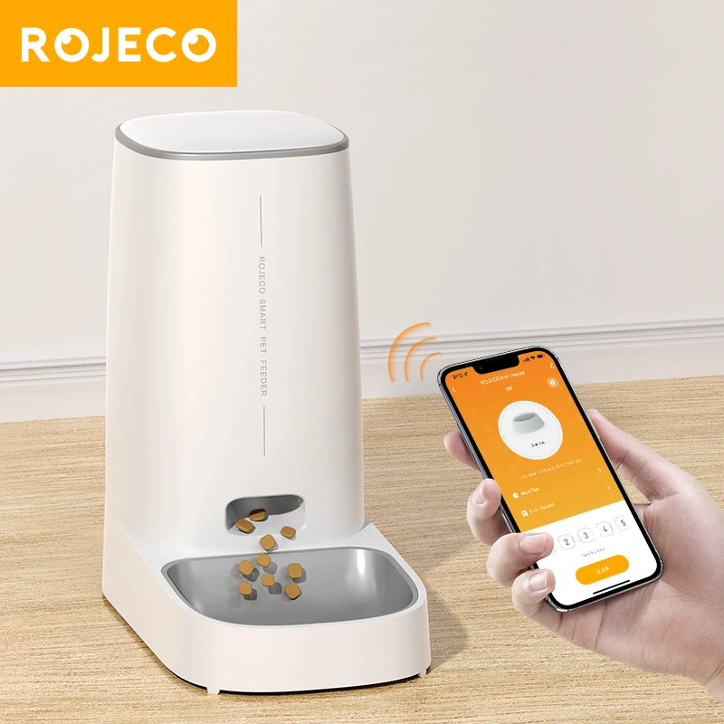 alimentador automático wi-fi para cães e gatos