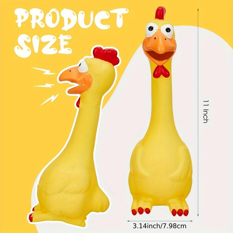 brinquedo de látex galinha para cães