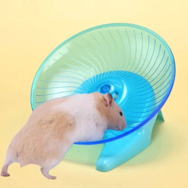 Roda de Exercício para Hamster Rato Ouriço Papagaio Silenciosa - Imagem 2