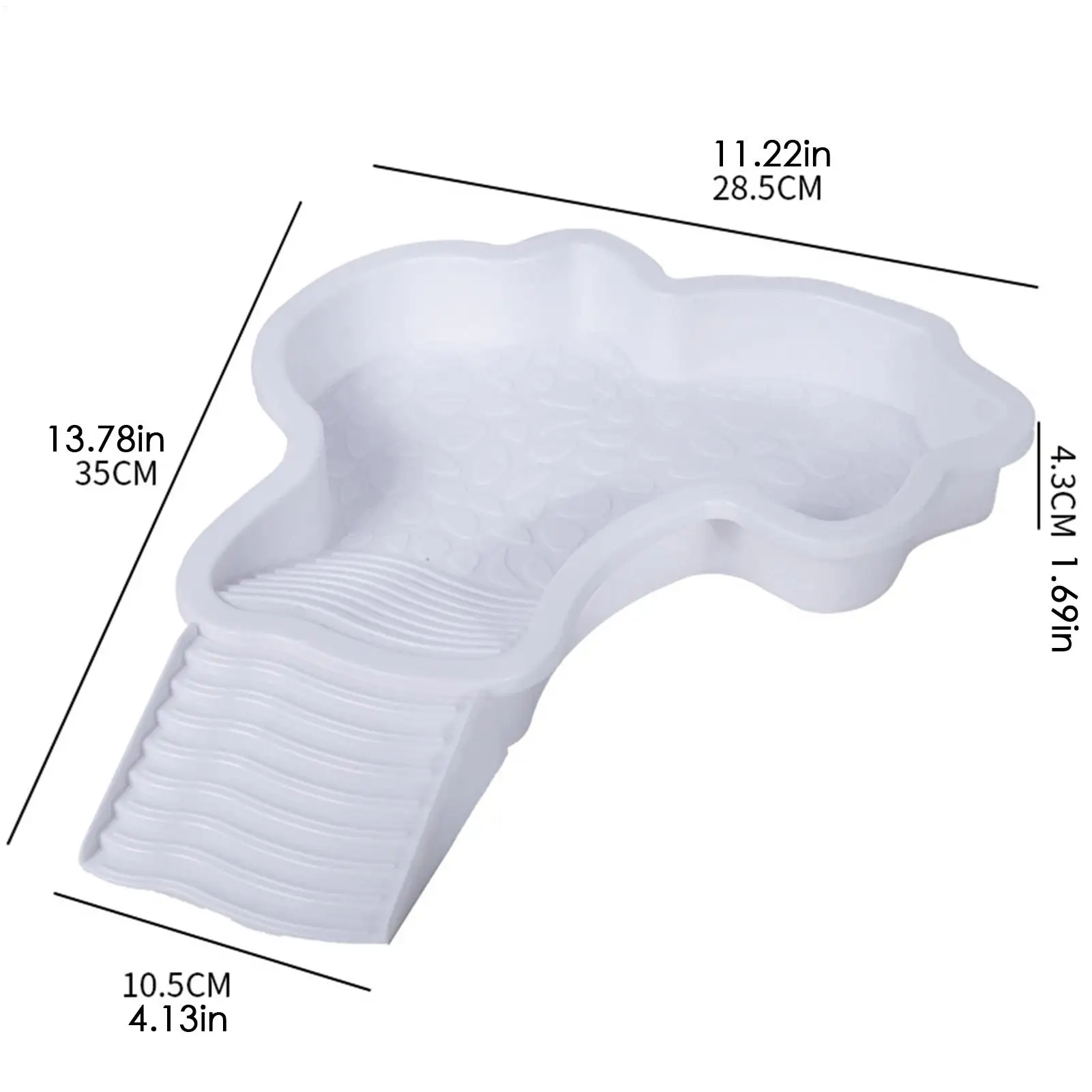 Piscina para Répteis com Rampa e Escada Removível 35x28,5x4,3 cm - Imagem 6