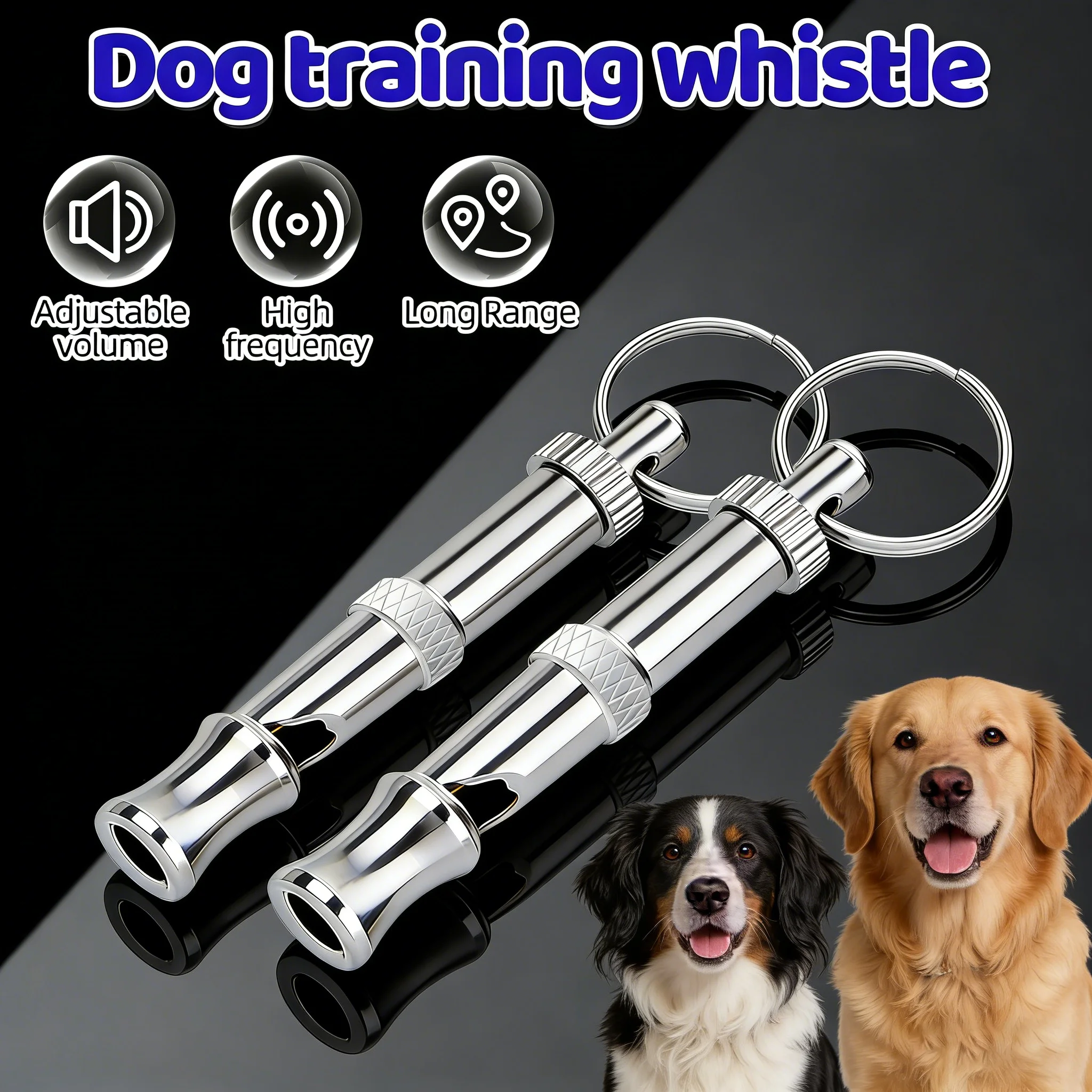 apito de treinamento ultrassônico para cães