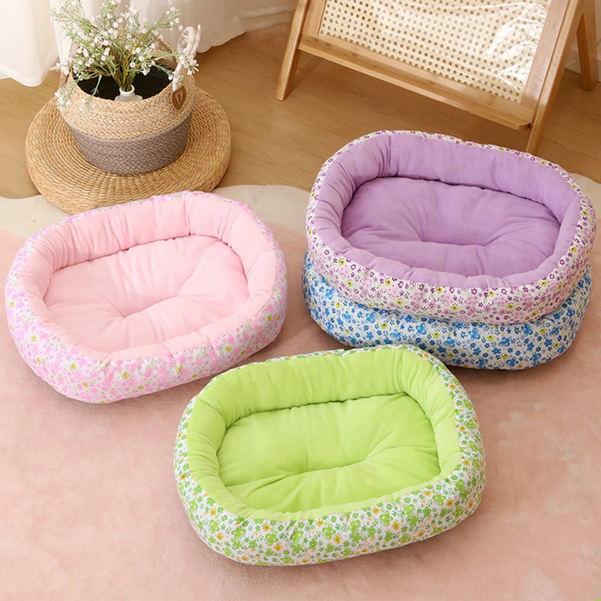 Cama Sofá para Cães e Gatos Lavável Todas as Estações - Imagem 5