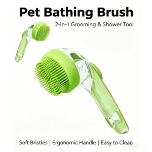 escova de banho para cães e gatos pequenos