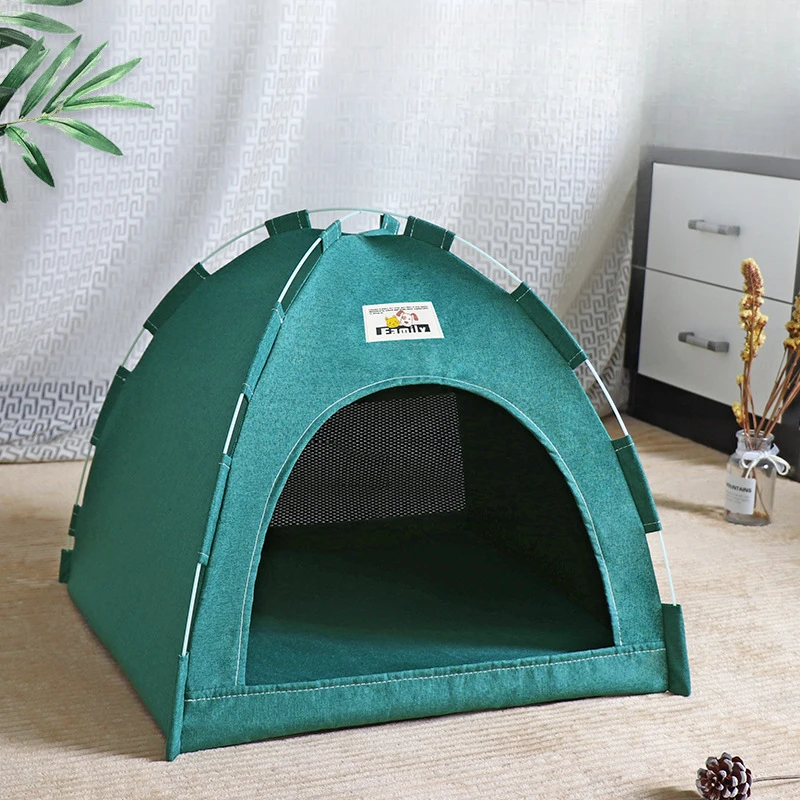 Tenda Dobrável para Gatos e Cães 110 cm Portátil Respirável - Imagem 2