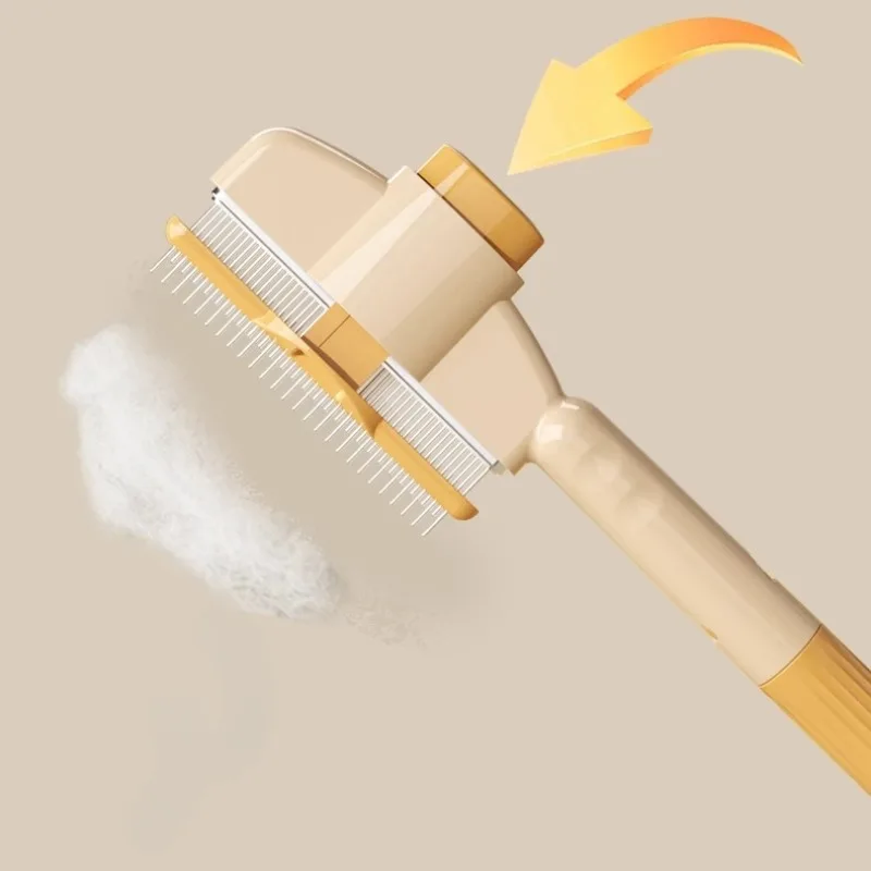 Escova de Aço Inoxidável para Gatos Remove Pelos Soltos - Imagem 5