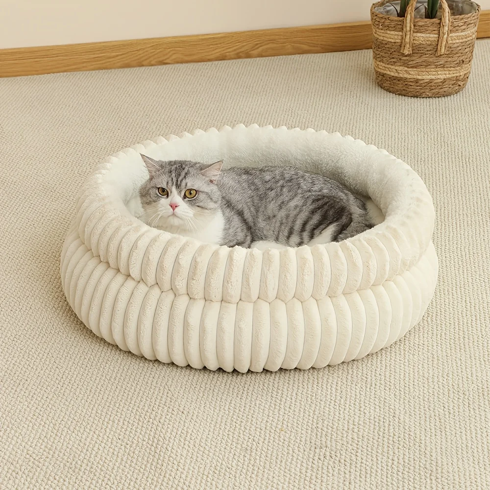 Cama Sofá para Cães e Gatos de Pelúcia com Base Antiderrapante - Image 4