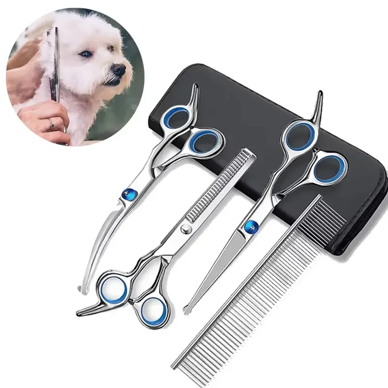 tesoura para tosa de cães ponta arredondada