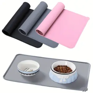 tapete de silicone para cães e gatos
