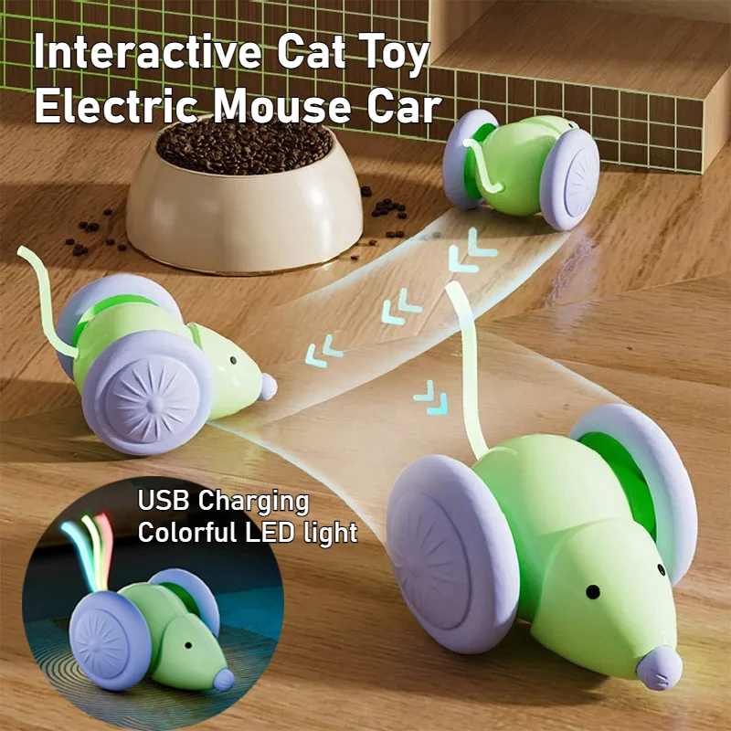 brinquedo rato elétrico para gatos