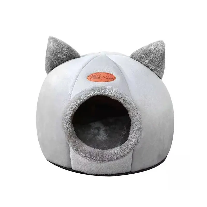 Toca para Gatos Velboa com Almofada Removível e Base Antiderrapante - Image 6