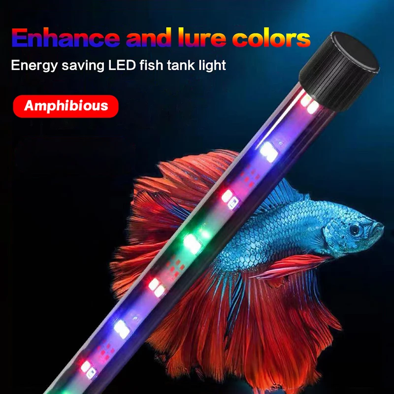 Luz LED para Aquário USB 17-47cm Submersível com Bivolt - Imagem 2