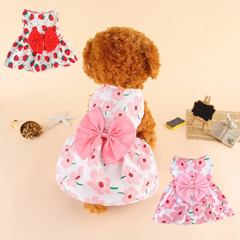 saia vestido princesa para cães pequenos