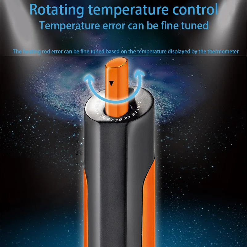 Aquecedor para Aquário em Aço Inoxidável 220V com Termostato - Imagem 2