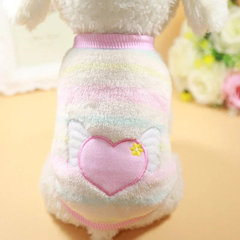 Colete de Lã para Cães Pequenos para Inverno com Estampa de Desenho - Imagem 6