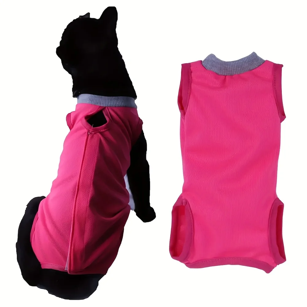 Roupa para Gatos Ajustável Antilamber Pós-Cirurgia - Imagem 5