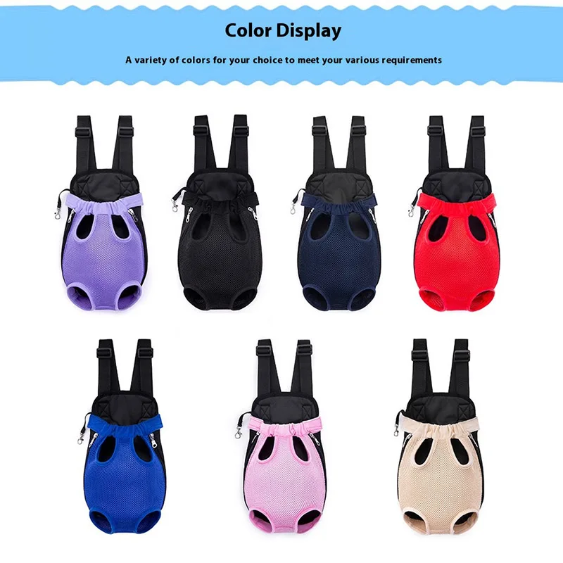 Mochila para Cães e Gatos de Nylon Lavável com Alças Ajustáveis - Imagem 6