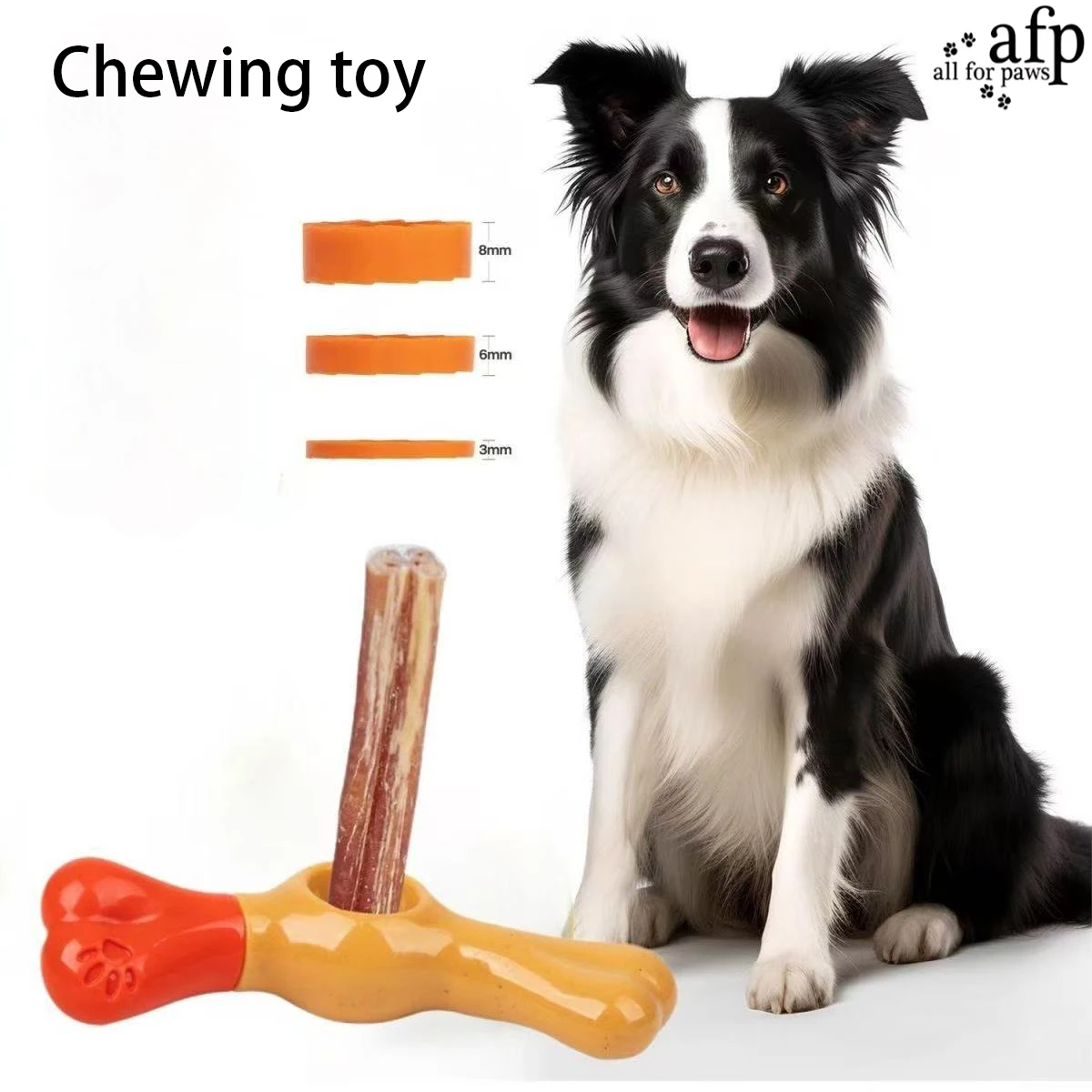 Brinquedo Mastigável AFP para Cães de Nylon 16,5 cm Anti-Asfixia - Imagem 5