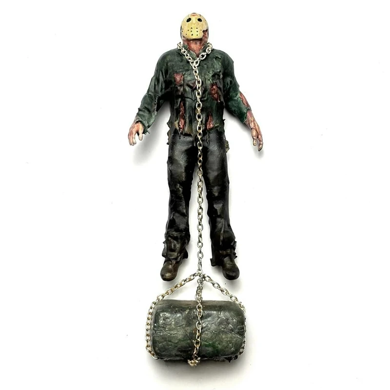 Decoração Aquário Personagem Jason de Resina 20 cm - Image 5