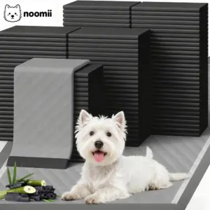 tapete higiênico descartável para cães com carvão ativado