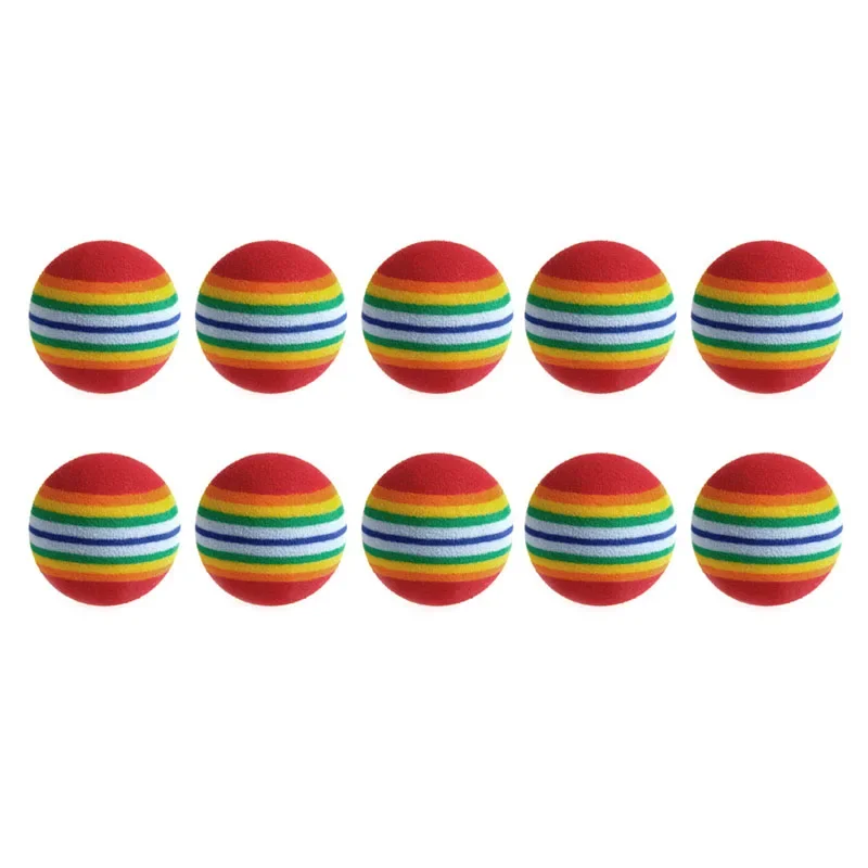 Bolas para Gatos 10 pçs Coloridas de Espuma EVA 3.5 cm - Imagem 4