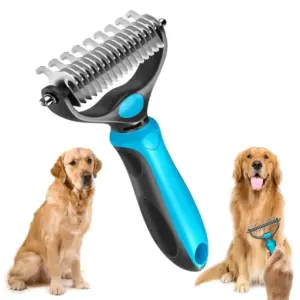 escova 2 em 1 para cães e gatos
