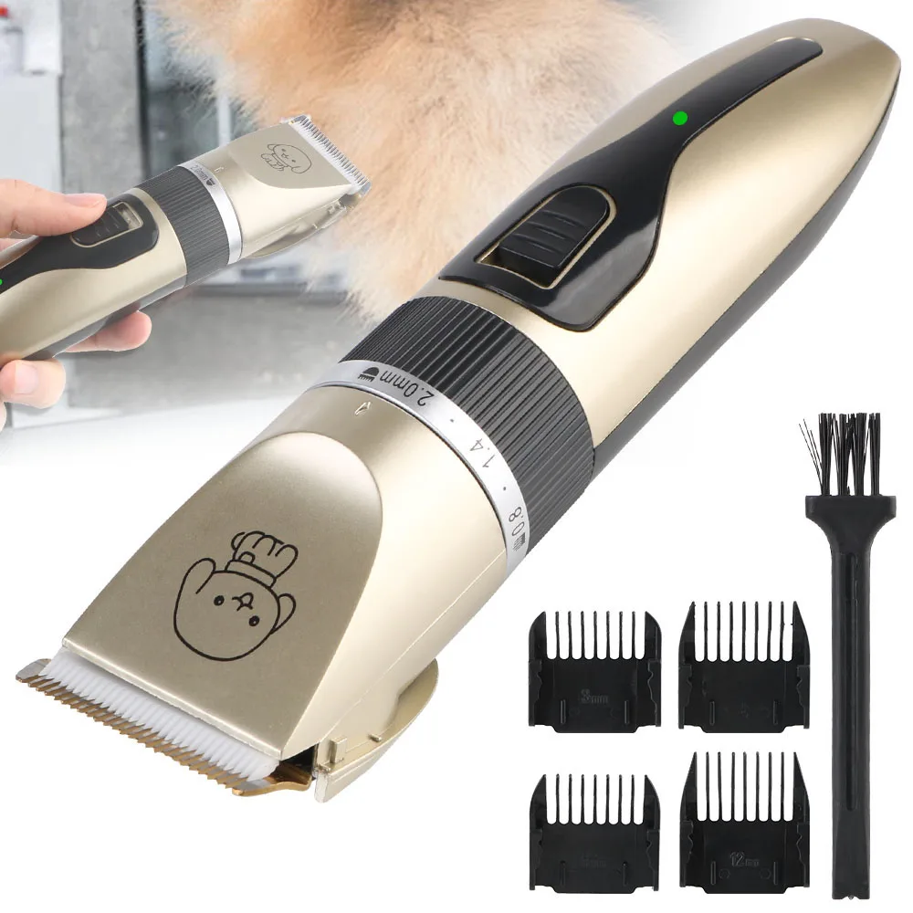 máquina de tosa para cães e gatos recarregável