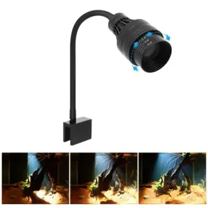 luminária LED para aquário foco ajustável