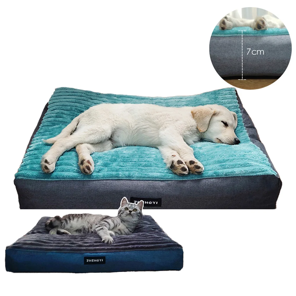 cama de pelúcia para gatos e cães