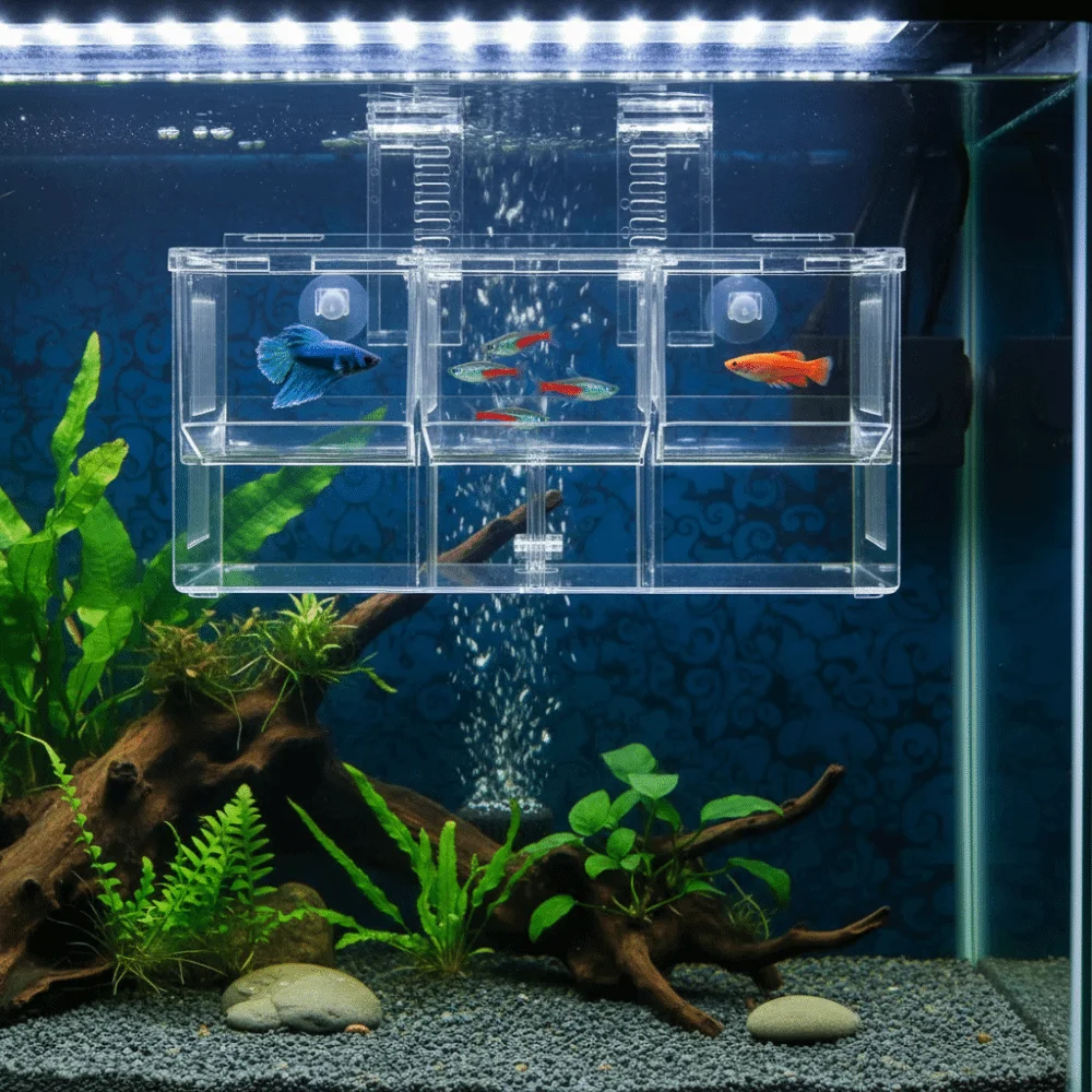 Caixa de Criação para Peixes em Acrílico Transparente 17,5 cm - Imagem 5