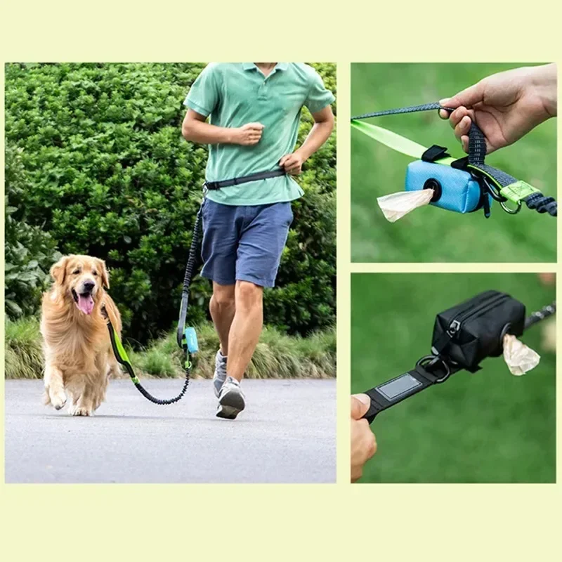 Dispensador de Saco Coletor para Cães de Tecido Oxford com Zíper - Imagem 5