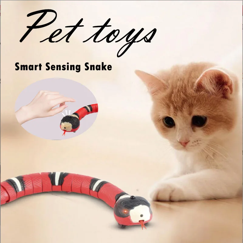 brinquedo cobra sensível para gatos