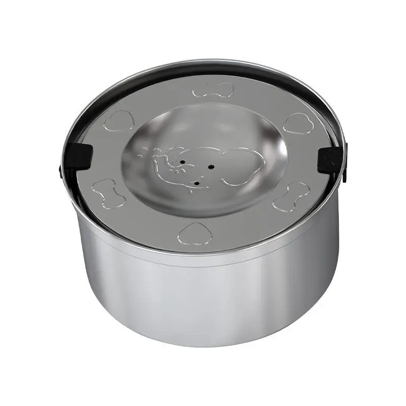 Tigela Flutuante para Cães e Gatos de Aço Inoxidável 304 Prata - Image 6