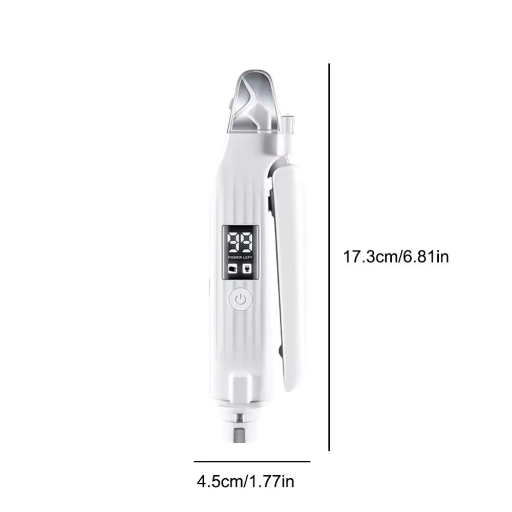 Aparador de Unhas Elétrico para Pets com Luz LED 17,3 cm - Imagem 6