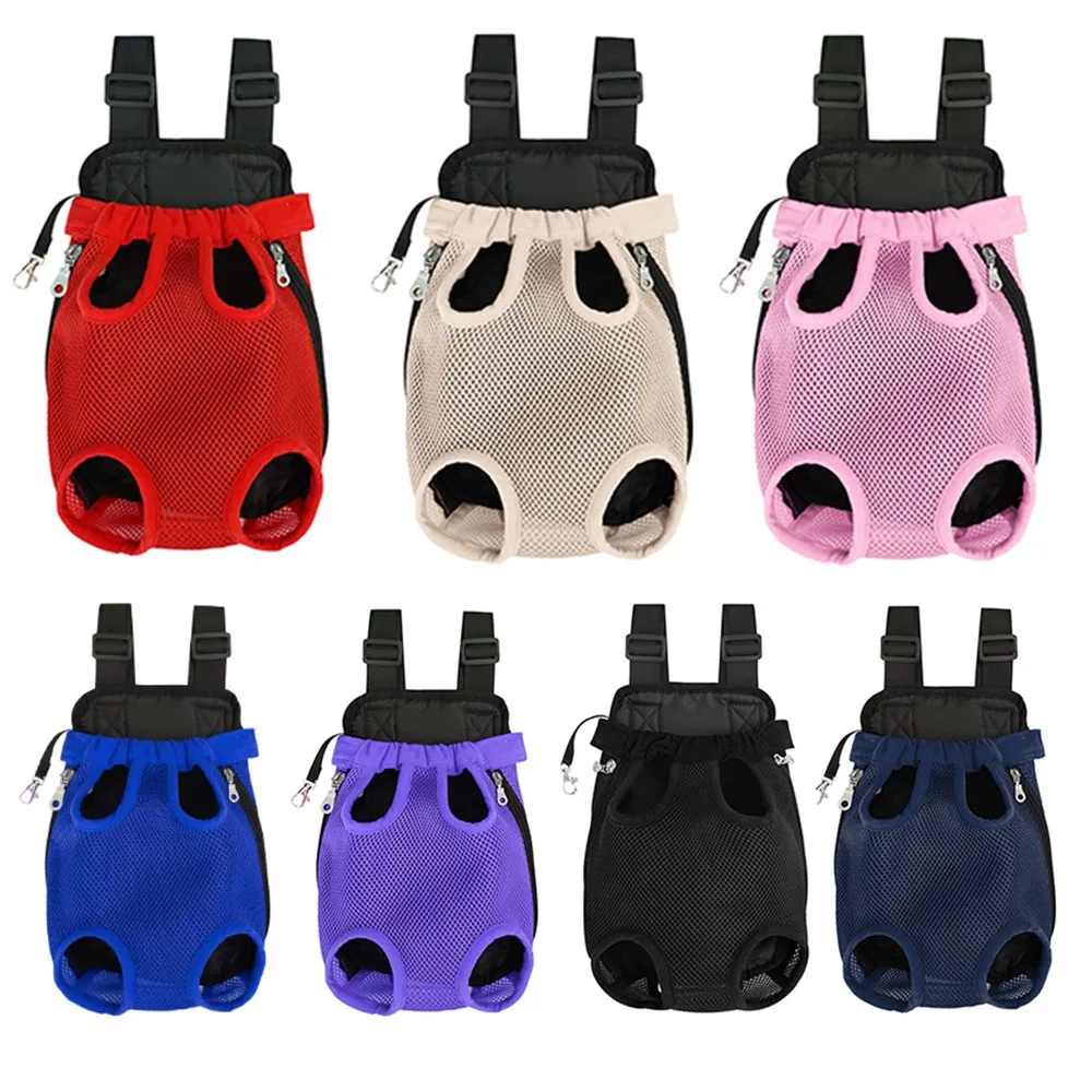 Mochila para Cães e Gatos Pequenos com Rede Frontal Respirável - Image 5