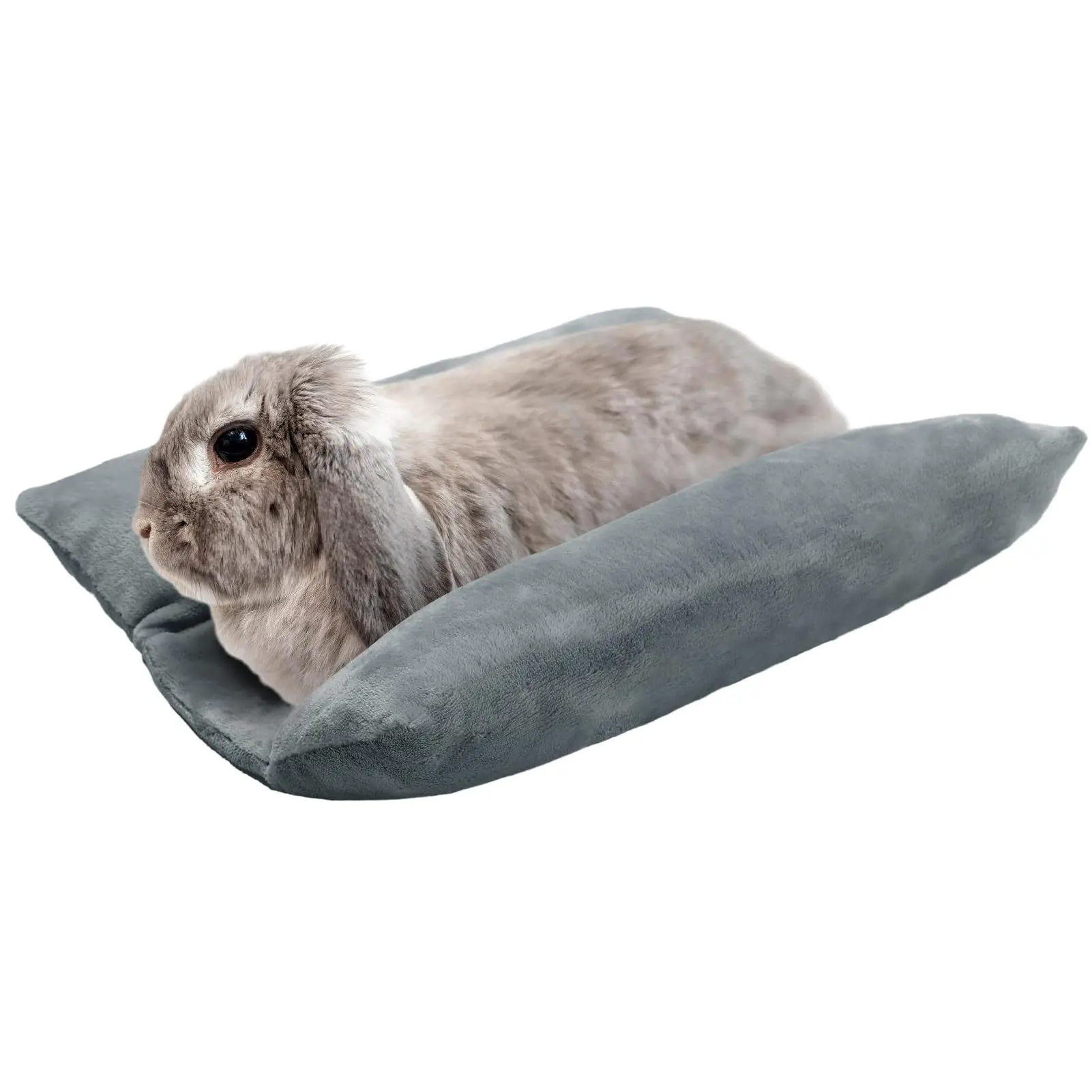 Cama para Coelhos e Roedores de Flanela 40x35 cm Macia - Imagem 3