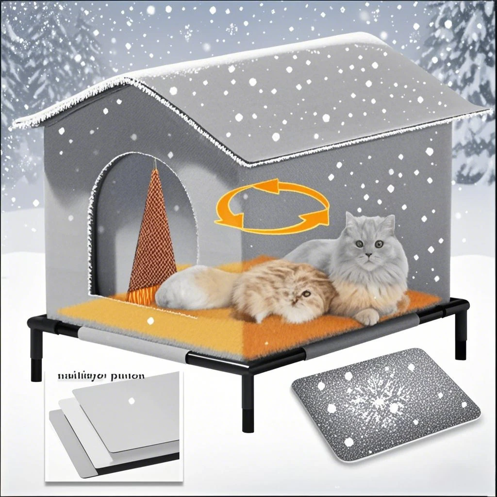 casa para gatos e cães de rua