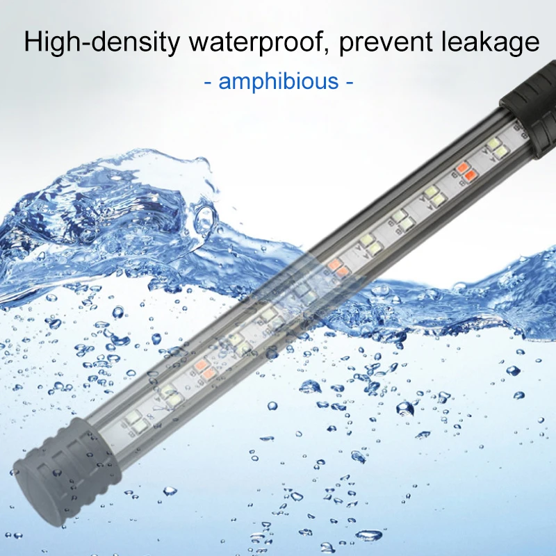 Luz LED para Aquário Submersível 220-240V com 3 Modos de Luz - Imagem 4