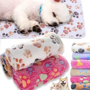 cobertor de lã coral para gatos e cães