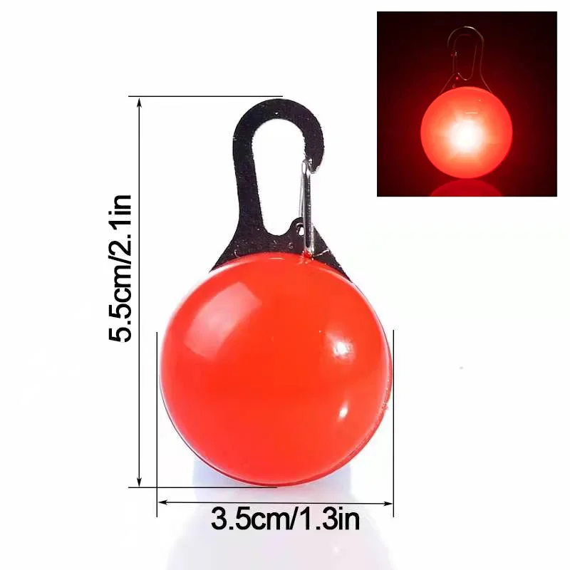 Pingente LED para Cães Recarregável USB com Luz Noturna - Imagem 6