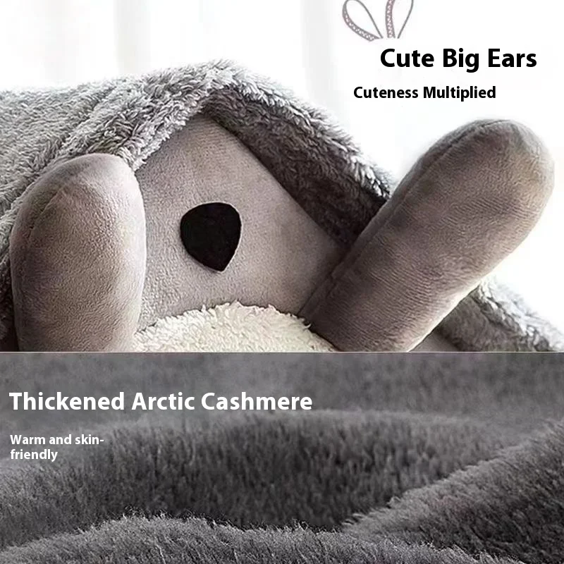 Cama Caverna para Gatos e Cães Pequenos com Tapete Removível - Imagem 2